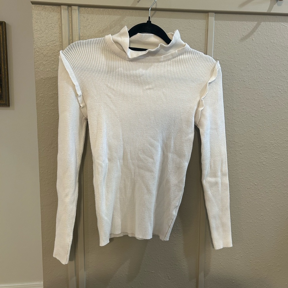 Elegant White Women's Top